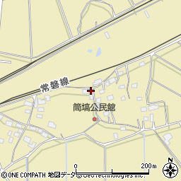 茨城県笠間市小原1633周辺の地図