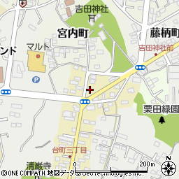 茨城県水戸市元台町1458周辺の地図