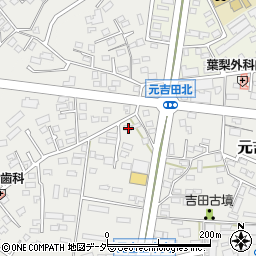 茨城県水戸市元吉田町81-1周辺の地図