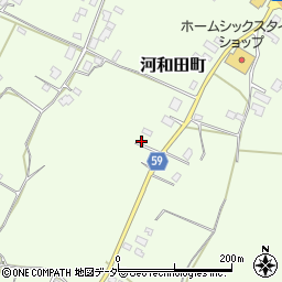 茨城県水戸市河和田町3713周辺の地図