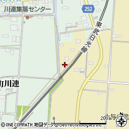 栃木県栃木市大平町土与398周辺の地図