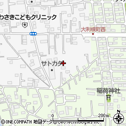 群馬県前橋市箱田町1243周辺の地図