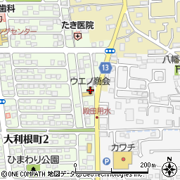 株式会社ウエノ商会周辺の地図