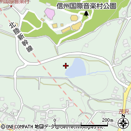 長野県上田市生田周辺の地図