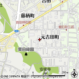 茨城県水戸市元吉田町3029-3周辺の地図
