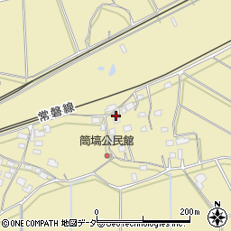 茨城県笠間市小原1300周辺の地図