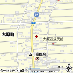 群馬県太田市大原町766周辺の地図