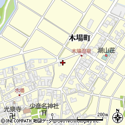 石川県小松市木場町マ周辺の地図