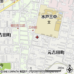 茨城県水戸市元吉田町2776周辺の地図