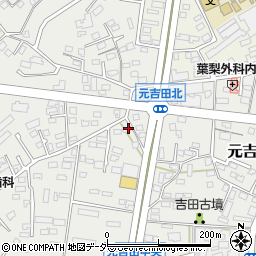 茨城県水戸市元吉田町79-3周辺の地図
