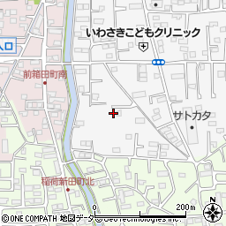 群馬県前橋市箱田町1313-9周辺の地図