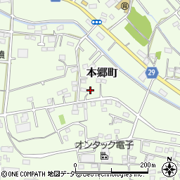 群馬県高崎市本郷町1010周辺の地図