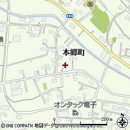 群馬県高崎市本郷町1010周辺の地図