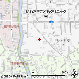 群馬県前橋市箱田町1313-11周辺の地図