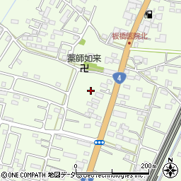 栃木県小山市羽川416周辺の地図