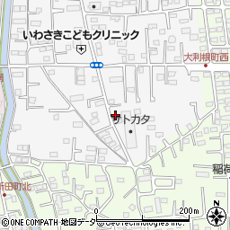 群馬県前橋市箱田町1256周辺の地図