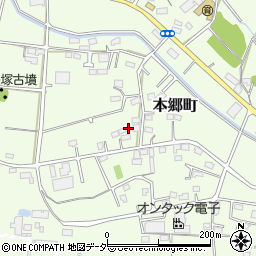 群馬県高崎市本郷町1003周辺の地図