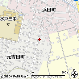 茨城県水戸市元吉田町2862周辺の地図