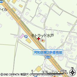 茨城県水戸市河和田町345周辺の地図