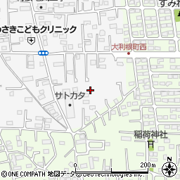 群馬県前橋市箱田町1236-10周辺の地図