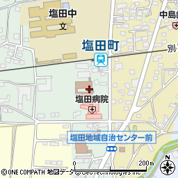 ヘルパーステーション塩田周辺の地図
