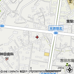 茨城県水戸市元吉田町45-13周辺の地図