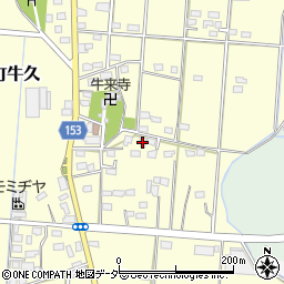 栃木県栃木市大平町牛久77周辺の地図