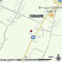 茨城県水戸市河和田町3710周辺の地図