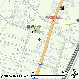 栃木県小山市羽川418周辺の地図