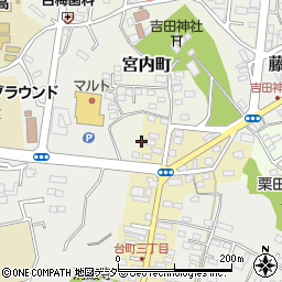 茨城県水戸市元台町3226-2周辺の地図