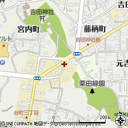 茨城県水戸市元台町1449周辺の地図