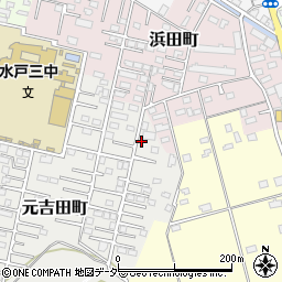 茨城県水戸市元吉田町2863周辺の地図