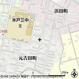 茨城県水戸市元吉田町2869-4周辺の地図