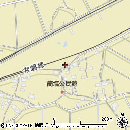 茨城県笠間市小原1296周辺の地図