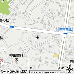 茨城県水戸市元吉田町39周辺の地図