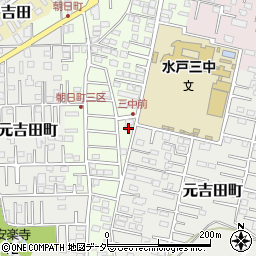 茨城県水戸市朝日町2766-9周辺の地図