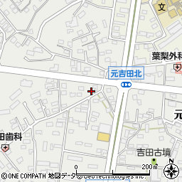 茨城県水戸市元吉田町45-9周辺の地図