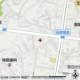 茨城県水戸市元吉田町45-1周辺の地図