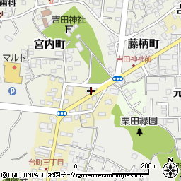 茨城県水戸市宮内町3216周辺の地図