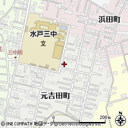 茨城県水戸市元吉田町2869-1周辺の地図