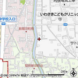 群馬県前橋市箱田町1328周辺の地図