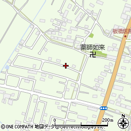 栃木県小山市羽川周辺の地図