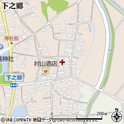 長野県上田市下之郷周辺の地図
