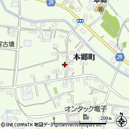 群馬県高崎市本郷町1004周辺の地図