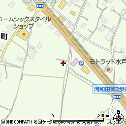 茨城県水戸市河和田町3881周辺の地図