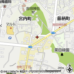 茨城県水戸市元台町1577周辺の地図