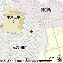 茨城県水戸市元吉田町2867-2周辺の地図