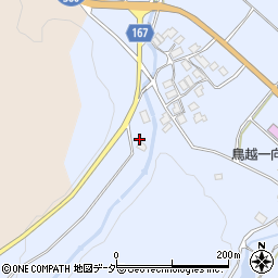 石川県白山市出合町（ヘ）周辺の地図