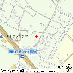 茨城県水戸市河和田町292周辺の地図
