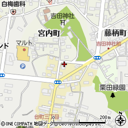 茨城県水戸市元台町1575-1周辺の地図